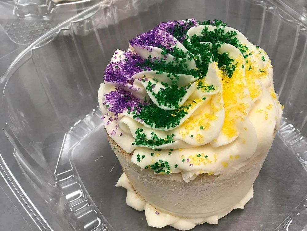 Mardi Gras Cheesecake | Cypi's Cake Box | Lake Charles, LA